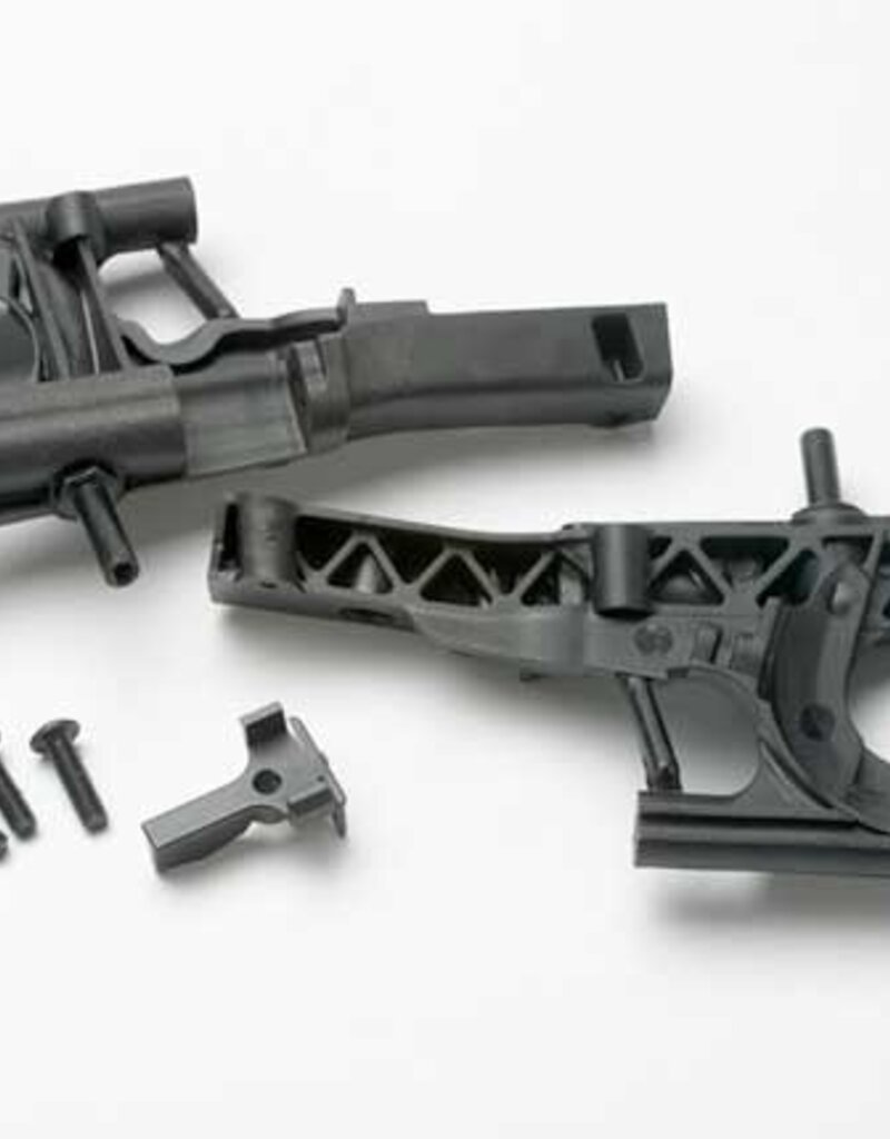 Traxxas 5330 Bulkhead, front (L&R halves)/ diff retainer/ 4x14mm BCS (4)