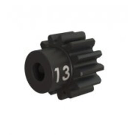 Traxxas 3943x Gear, 13-T pinion (32-p), heavy duty (machined, hardened steel)/ set screw