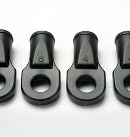 Traxxas 5348 Rod ends, Revo? (large, for rear toe link only) (4)