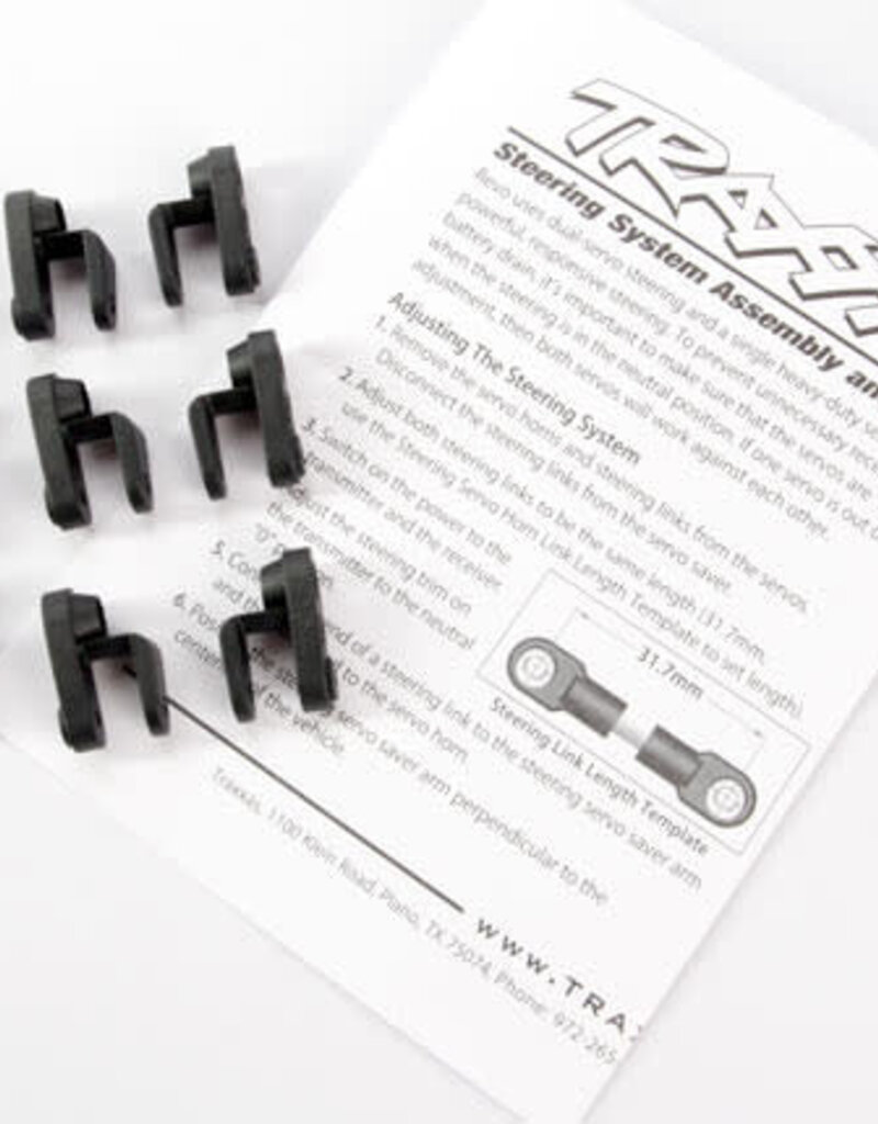 Traxxas 5345x Servo horns, steering and throttle (for non-Traxxas servos (Hitec, JR, KO, Airtronics))