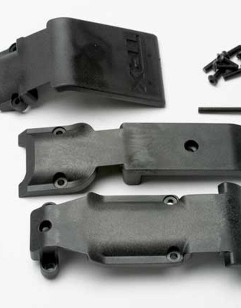 Traxxas 5337 Skid plate set, front (2 pieces, plastic)/ skid plate, rear (1 piece, plastic)