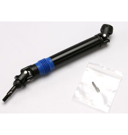 Traxxas 5451x Driveshaft assembly (1), left or right (fully assembled, ready to install)/ 4x15mm screw pin (1)