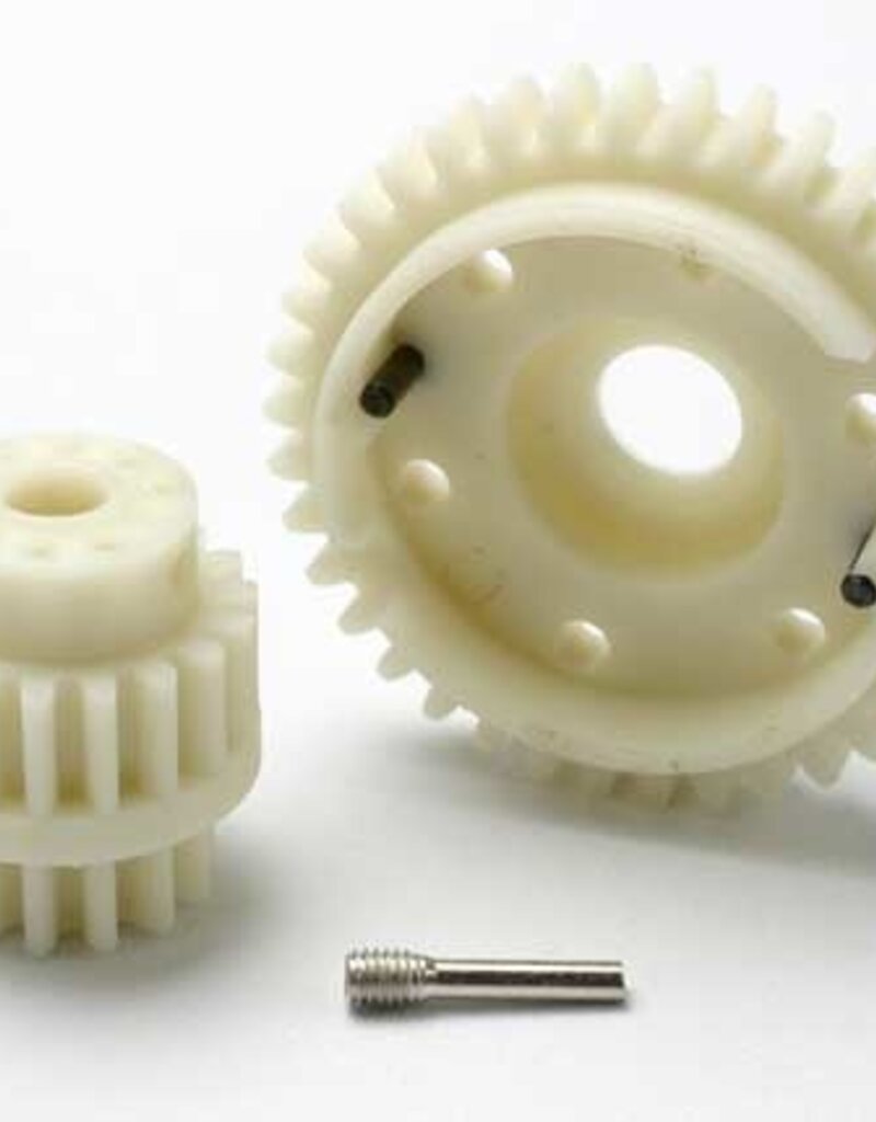 Traxxas 5384 Gear set, 2-speed wide ratio (2nd speed gear 38T, 13T-18T input gears, hardware)