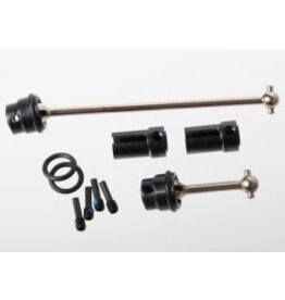 Traxxas 7250r Driveshafts, center (steel constant-velocity) front (1), rear (1) (fully assembled)