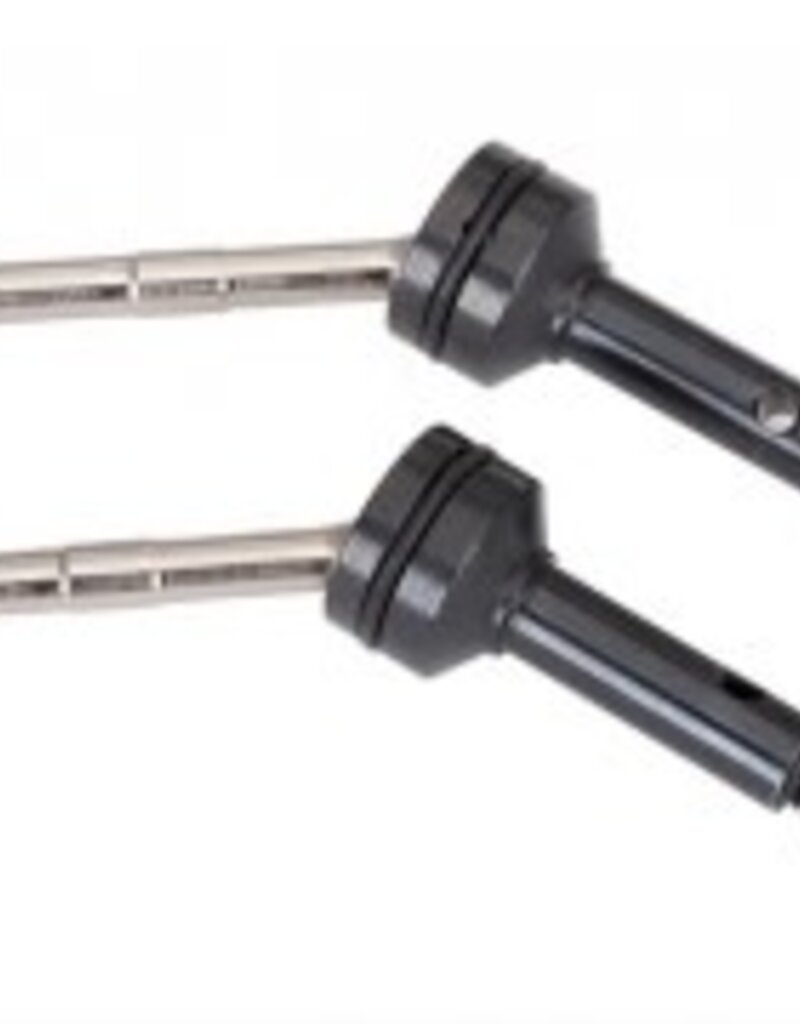 Traxxas 8351x Driveshafts, steel constant-velocity (assembled), rear (2)