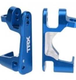 Traxxas 6832x Caster blocks (c-hubs), 6061-T6 aluminum (blue-anodized), left & right