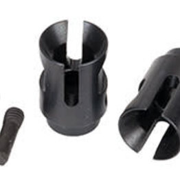 Traxxas 8353x Drive cups, inner (2) (steel constant-velocity driveshafts)/ screw pins (2)
