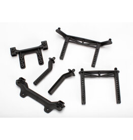 Traxxas 3619 Body mounts, front & rear/ body mount posts, front & rear (adjustable)/ 2.5x18mm screw pins (4)
