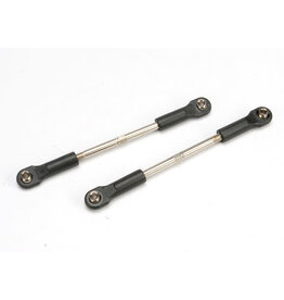 Traxxas 5138 Turnbuckles, toe-links, 61mm (front or rear) (2) (assembled with rod ends and hollow balls)
