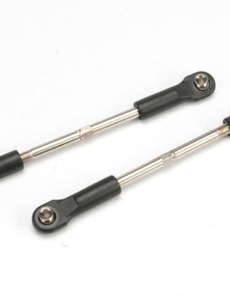 Traxxas 5138 Turnbuckles, toe-links, 61mm (front or rear) (2) (assembled with rod ends and hollow balls)