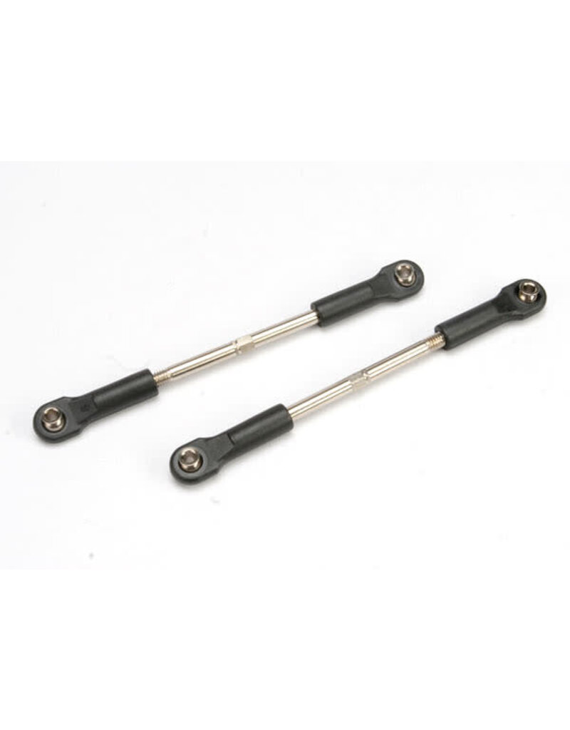 Traxxas 5138 Turnbuckles, toe-links, 61mm (front or rear) (2) (assembled with rod ends and hollow balls)