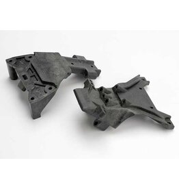 Traxxas 5530 Bulkheads, front (upper & lower)