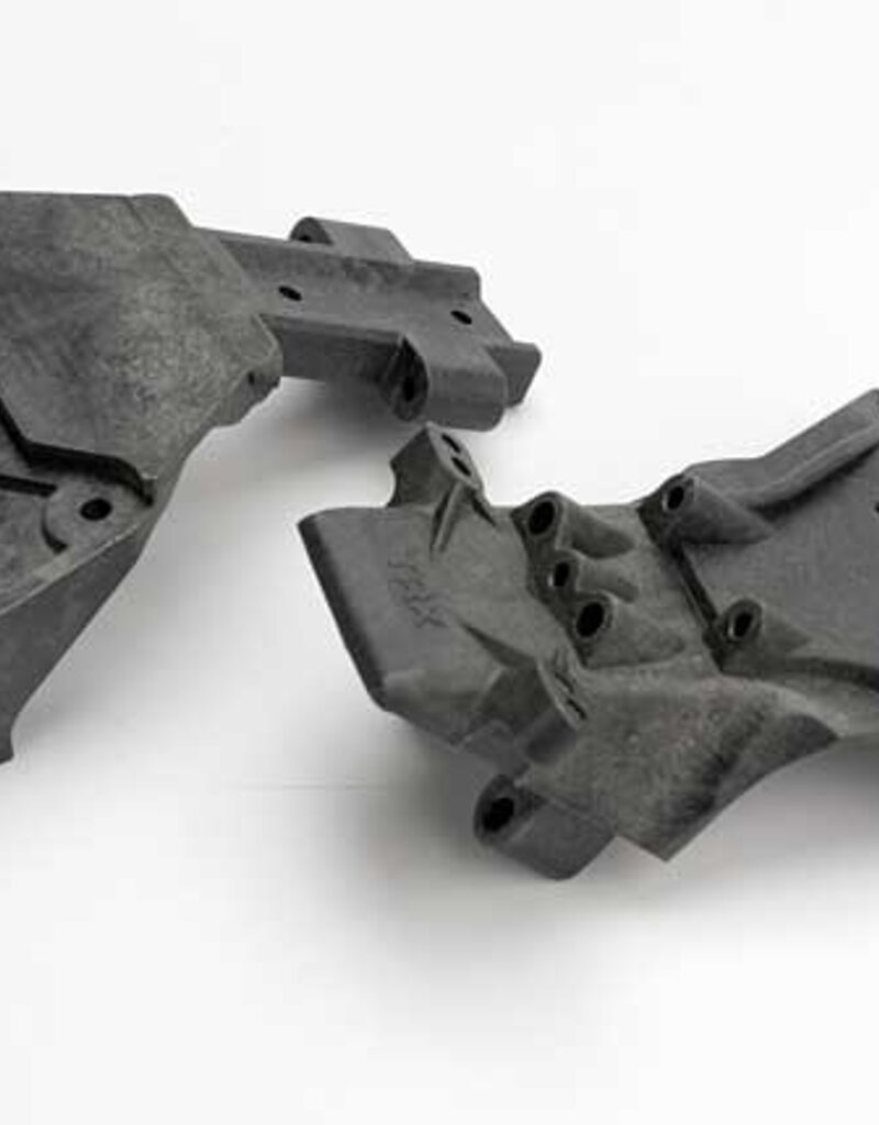 Traxxas 5530 Bulkheads, front (upper & lower)