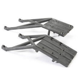 Traxxas 5837 Skidplates, front & rear (black)