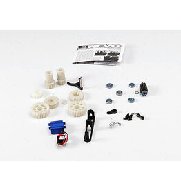 Traxxas 5692 Two speed conversion kit (E-Revo ) (includes wide and close ratio first gear sets, sub-micro servo, and linkage) (Requires 3 channel transmitter)