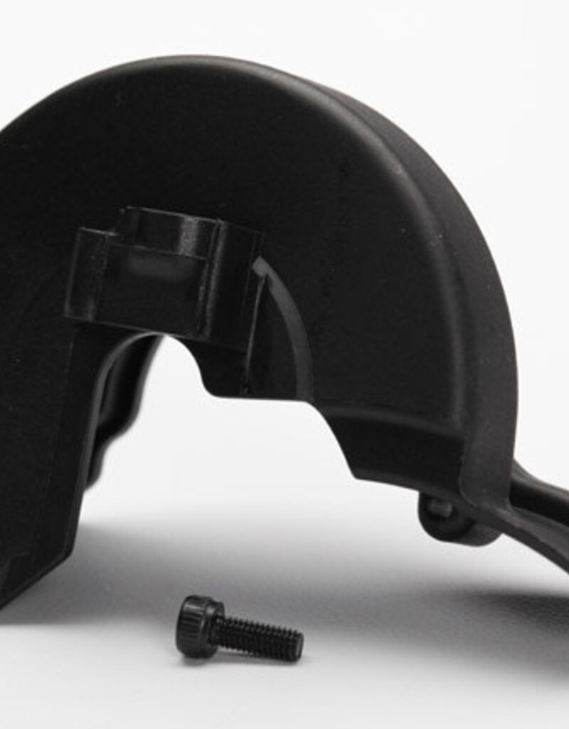 Traxxas 5677r Cover, gear/ 3x8mm CS (1) (for single motor installation, use with motor plate #5690X)