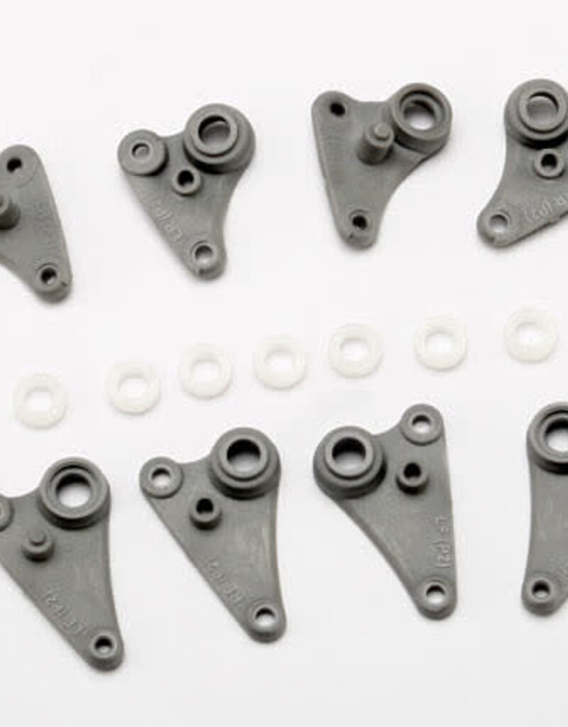 Traxxas 7158 Rocker arm set, progressive-2/ plastic bushings (8)