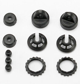 Traxxas 7065 Caps and spring retainers, GTR shock (upper cap (2)/ hollow balls (4)/ bottom cap (2)/ upper retainer (2)/ lower retainer (2))