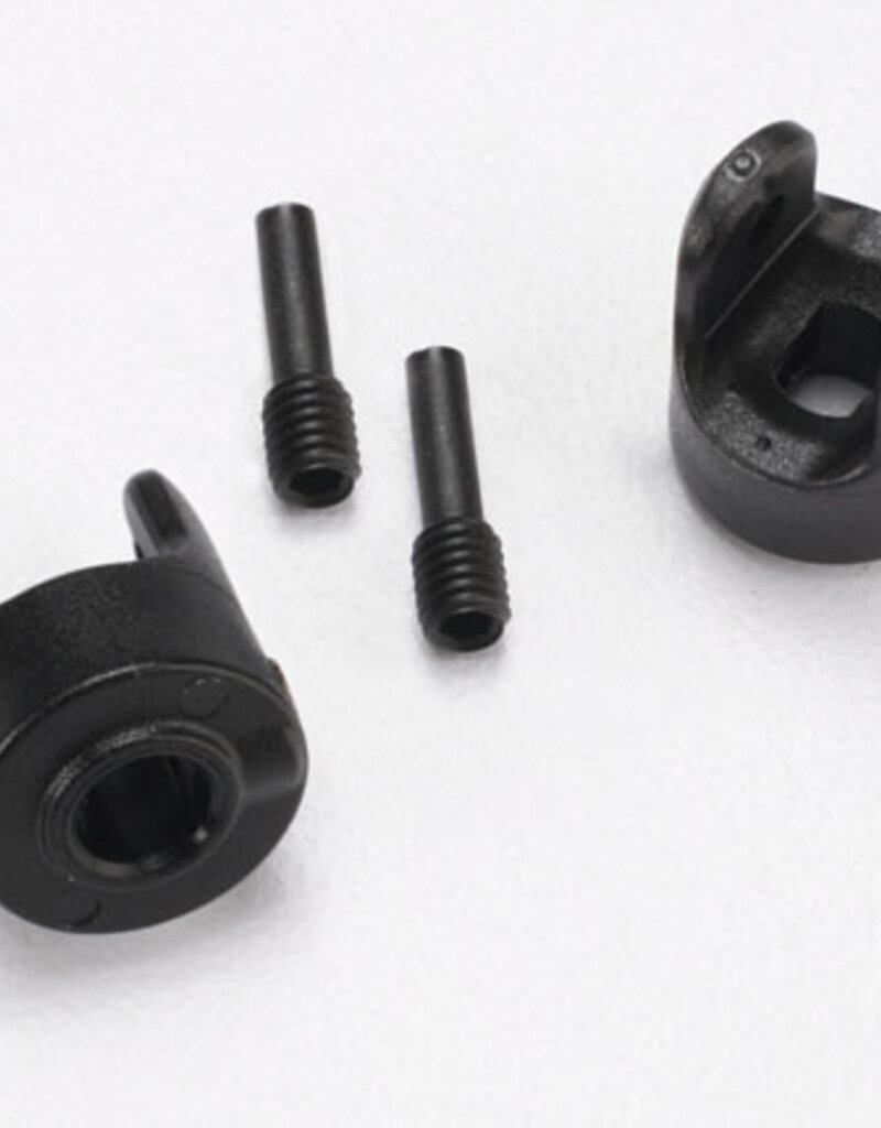 Traxxas 7057 Yokes, differential and transmission (2)/ 3x10mm screw pin (2)