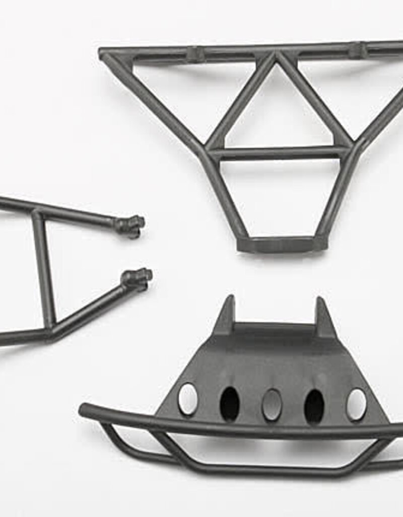 Traxxas 7035 Bumpers, front (1)/ rear (1)/ 2.5x14mm CS(2) (1/16 Slash)