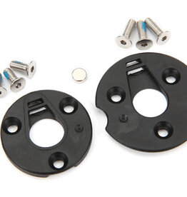 Traxxas 6538 Telemetry trigger magnet holders, spur gear/ magnet, 5x2mm (1)/ 3x8mm CCS (3)/ 3x10mm CCS (3)