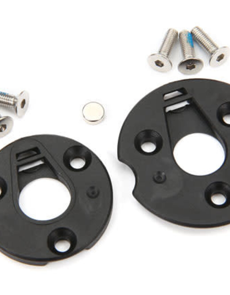 Traxxas 6538 Telemetry trigger magnet holders, spur gear/ magnet, 5x2mm (1)/ 3x8mm CCS (3)/ 3x10mm CCS (3)