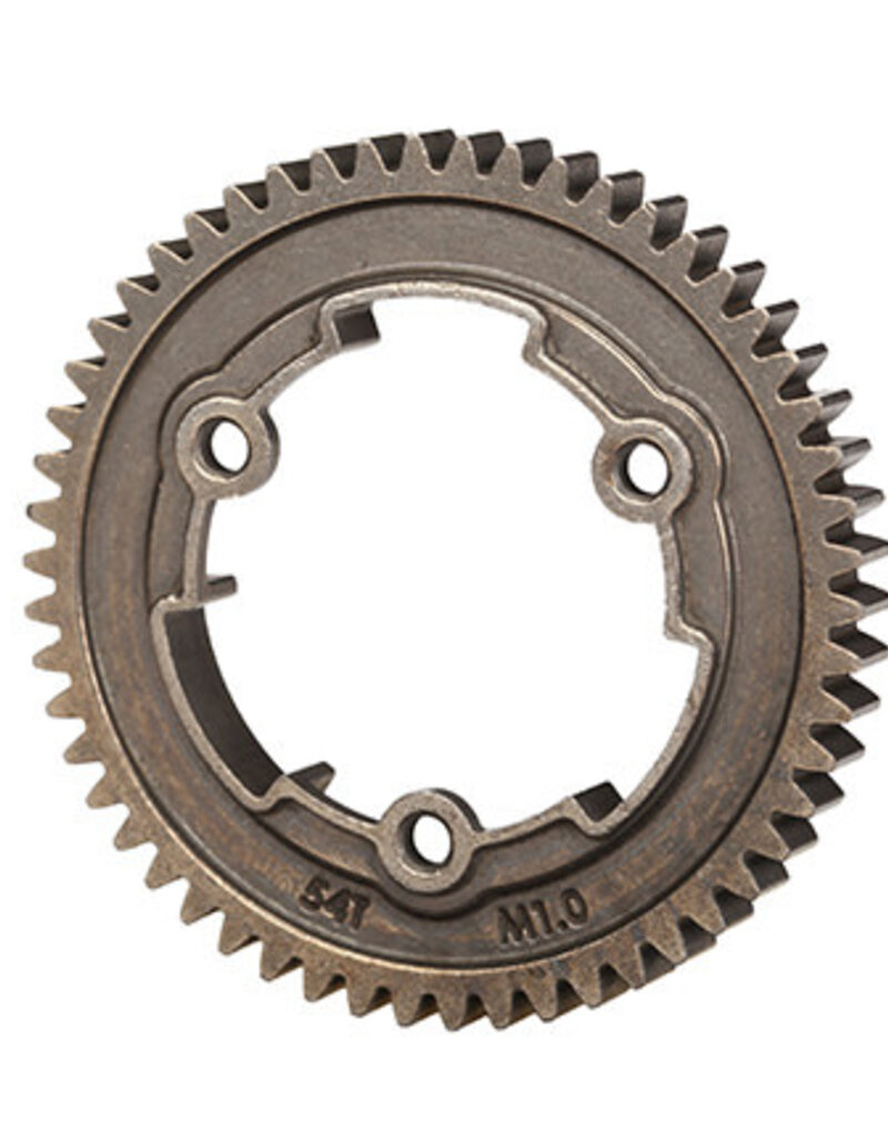 Traxxas 6449x Spur gear, 54-tooth, steel (1.0 metric pitch)