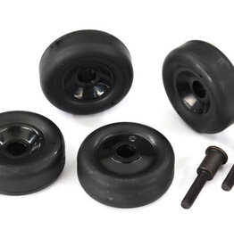 Traxxas 4976 Wheels (4)/ axles (2) (for T-Maxx?/E-Maxx wheelie bar)