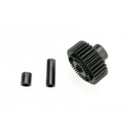 Traxxas 3984x Output gear, 33-tooth (1)/ spacers (2)