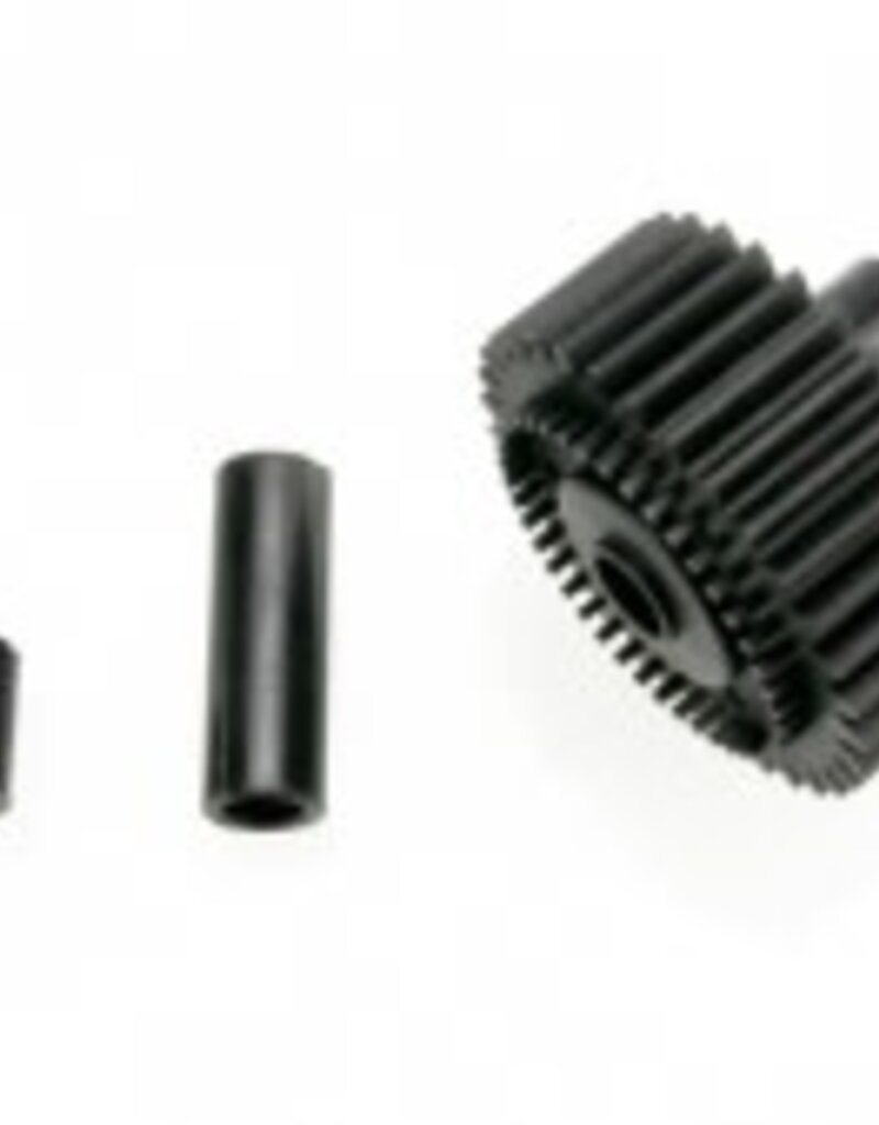 Traxxas 3984x Output gear, 33-tooth (1)/ spacers (2)