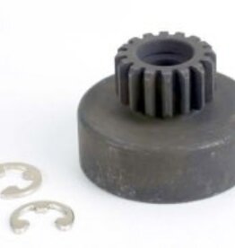 Traxxas 4116 Clutch bell, (16-tooth)/5x8x0.5mm fiber washer (2)/ 5mm E-clip (requires #2728 - ball bearings, 5x8x2.5mm (2)