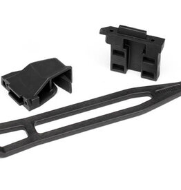 Traxxas 7426X Battery hold-downs, tall (2) (allows for installation of taller, multi-cell batteries)