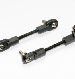 Traxxas 6897 Linkage, rear sway bar (2) (assembled with rod ends, hollow balls and ball studs)