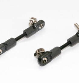 Traxxas 6895 Linkage, front sway bar (2) (assembled with rod ends, hollow balls and ball studs)