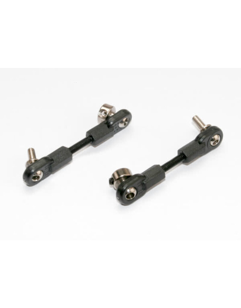 Traxxas 6895 Linkage, front sway bar (2) (assembled with rod ends, hollow balls and ball studs)