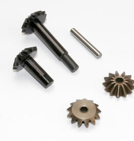 Traxxas 6883 Gear set, center differential (output gears (2)/ spider gears (2)/ spider gear shaft)
