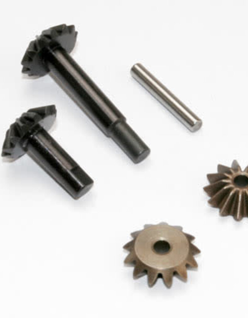 Traxxas 6883 Gear set, center differential (output gears (2)/ spider gears (2)/ spider gear shaft)
