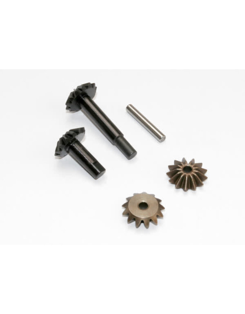 Traxxas 6883 Gear set, center differential (output gears (2)/ spider gears (2)/ spider gear shaft)