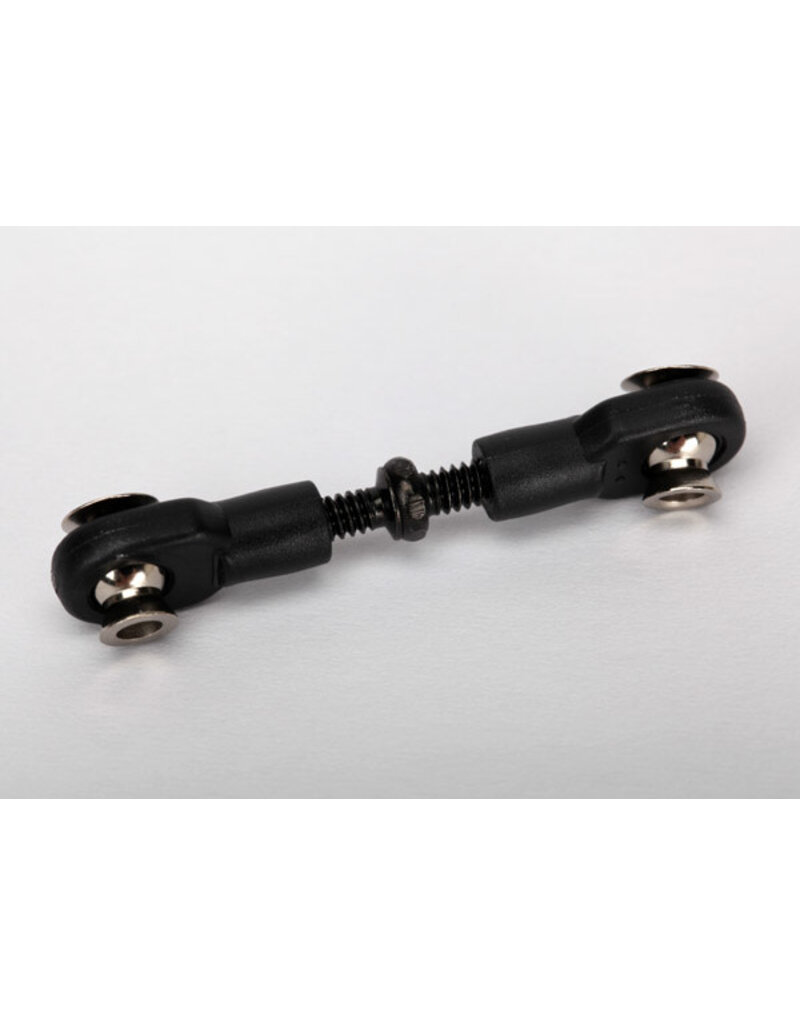 Traxxas 6846 Linkage, steering (3x20mm turnbuckle) (1)/ rod ends (2)/ hollow balls (2)