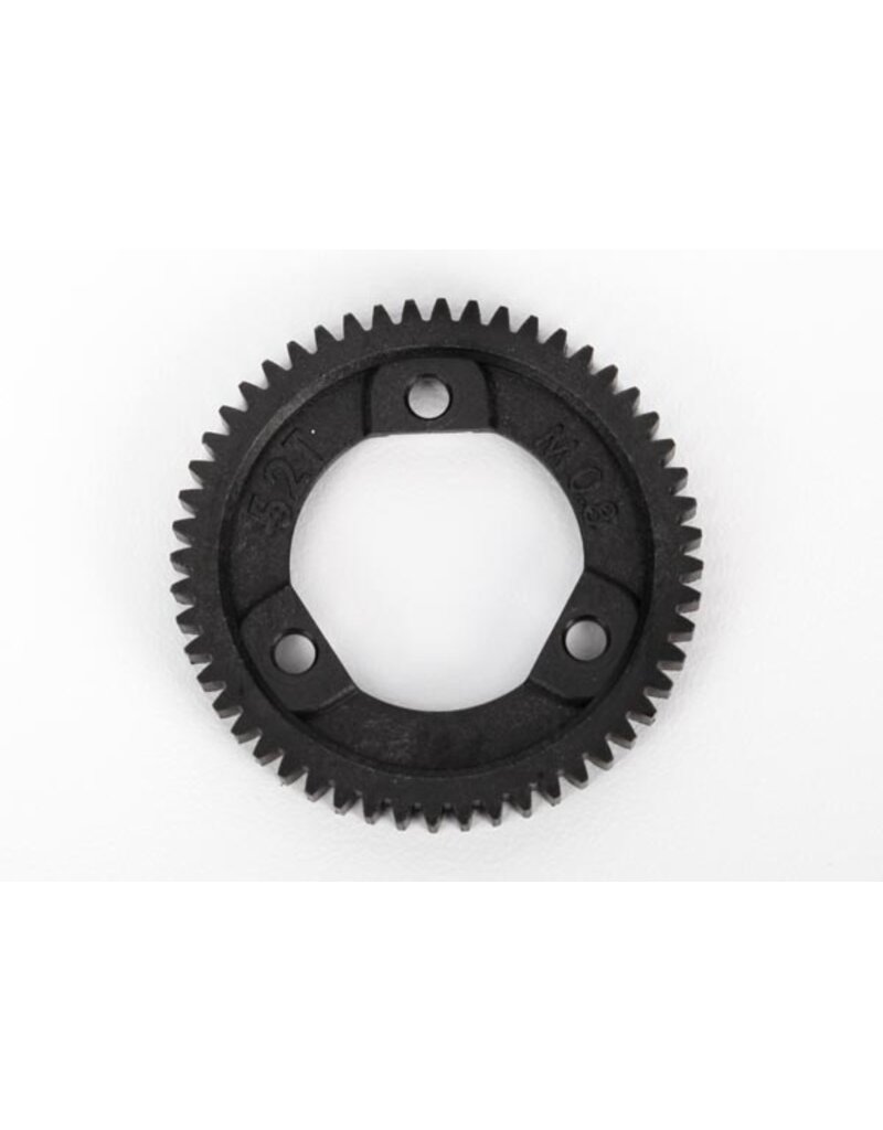 Traxxas 6843r Spur gear, 52-tooth (0.8 metric pitch, compatible with 32-pitch) (for center differential)