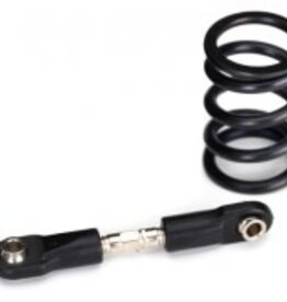Traxxas 7746x Steering link, steel/ servo saver spring, heavy duty (use with #2085X metal gear servo)