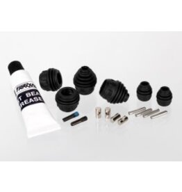 Traxxas 6757 Rebuild kit, steel-splined constant-velocity driveshafts (includes pins, dustboots, lube, and hardware)