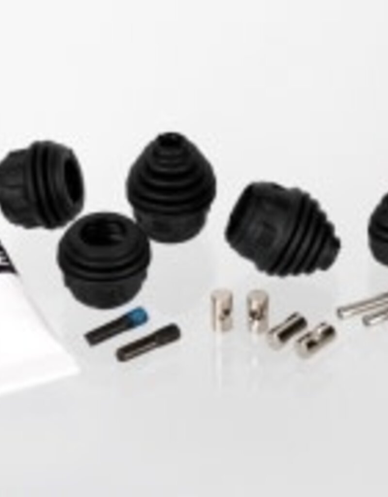 Traxxas 6757 Rebuild kit, steel-splined constant-velocity driveshafts (includes pins, dustboots, lube, and hardware)