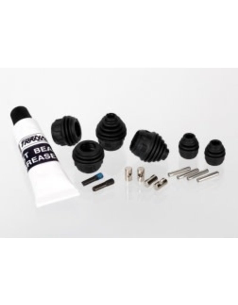 Traxxas 6757 Rebuild kit, steel-splined constant-velocity driveshafts (includes pins, dustboots, lube, and hardware)
