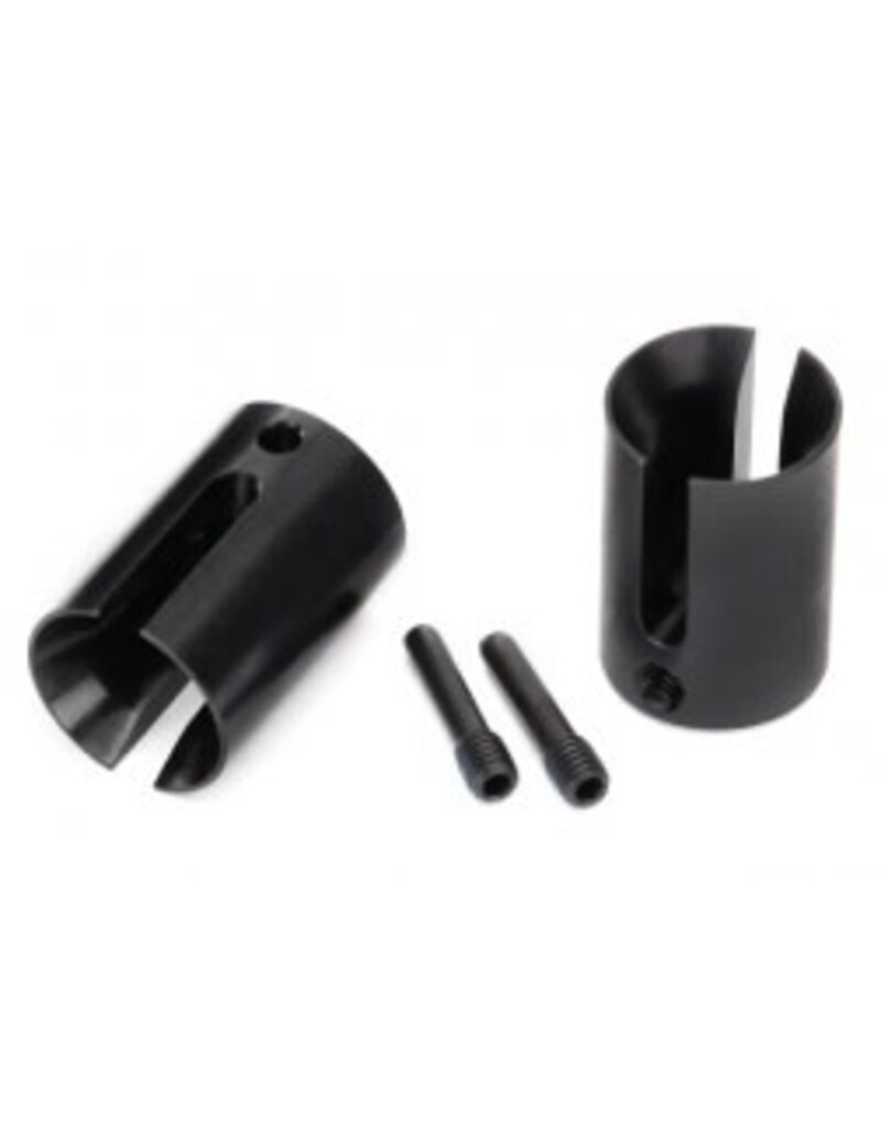 Traxxas 8652 Drive cup, machined steel (2)/ 4x17mm screw pins (2)