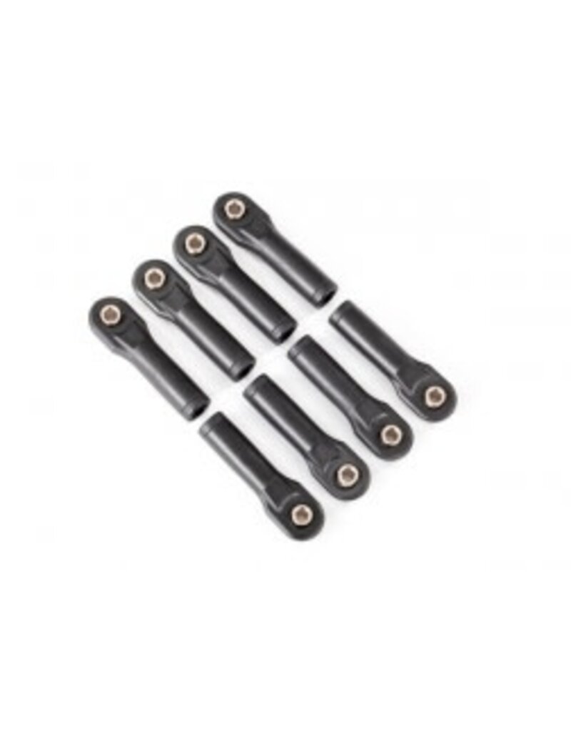 Traxxas 8647x Rod ends, heavy duty (push rod) (8) (assembled with hollow balls) (replacement ends for #8619, 8619G, 8619R, 8619X)
