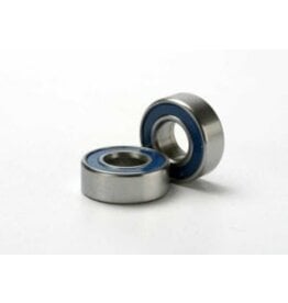 Traxxas 5116 Ball bearings, blue rubber sealed (5x11x4mm) (2)