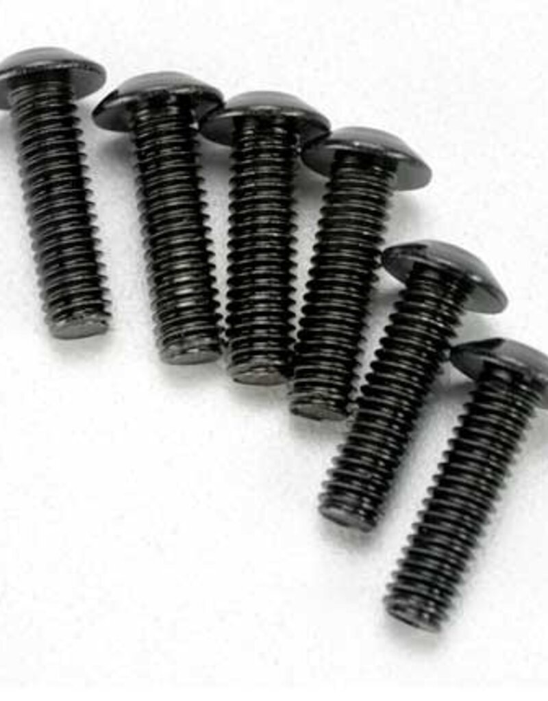 Traxxas 3938 Screws, 4x14mm button-head machine (hex drive) (6)
