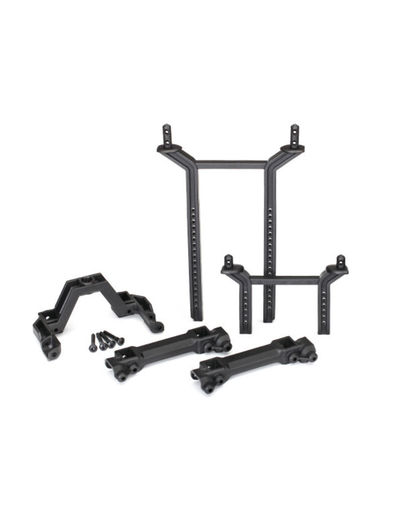Traxxas 8215 Body mounts & posts, front & rear (complete set)
