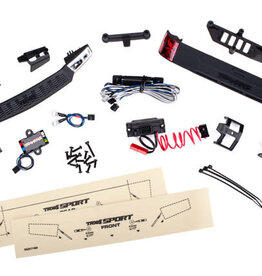 Traxxas 8085 LED light set, complete with power supply (contains headlights, tail lights, & distribution block) (fits #8111 or #8112 body)